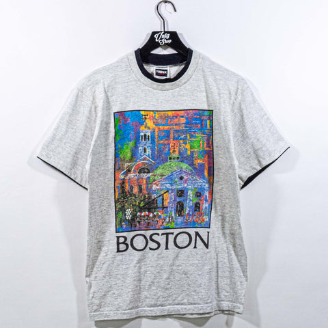 Boston City Art Layered T-Shirt