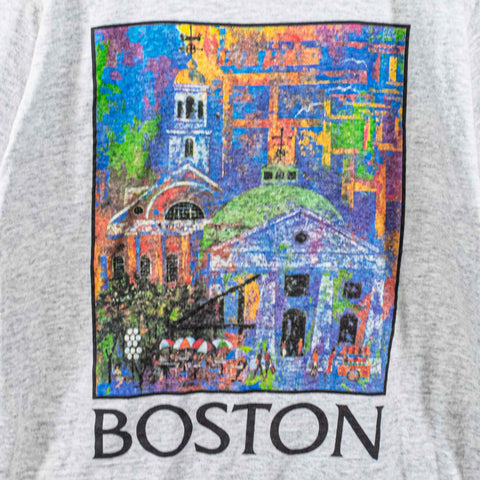 Boston City Art Layered T-Shirt