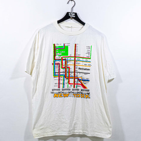 New York City Manhattan Subway Pop Art T-Shirt