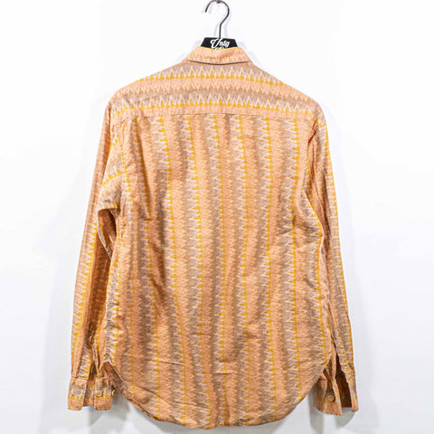 Emporio Armani Printed Psychedelic Button Shirt