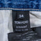 Tom Ford Straight Button Fly Selvedge Jeans