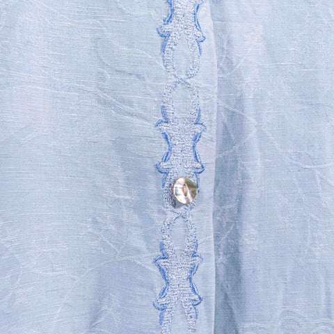Robert Graham Printed Linen Cotton Flip Cuff Button Shirt