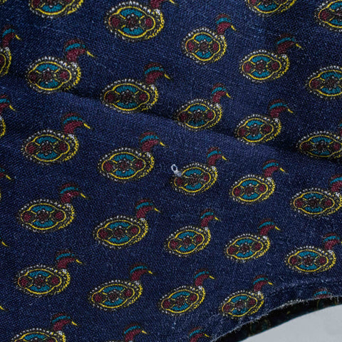 Bugle Boy Company Duck Button Down Shirt All Over Print AOP