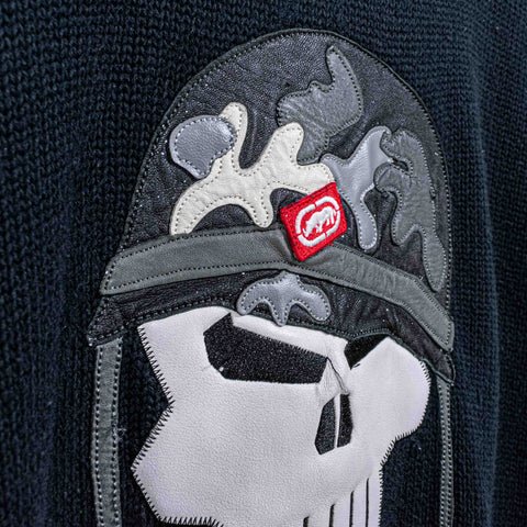 Ecko Unltd Marvel Punisher Knit Sweater