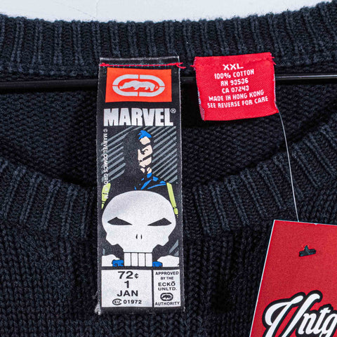 Ecko Unltd Marvel Punisher Knit Sweater