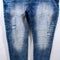 SouthPole Bleached Moto Jeans