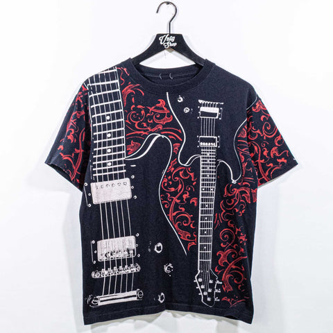 Liquid Blue Guitar AOP All Over T-Shirt