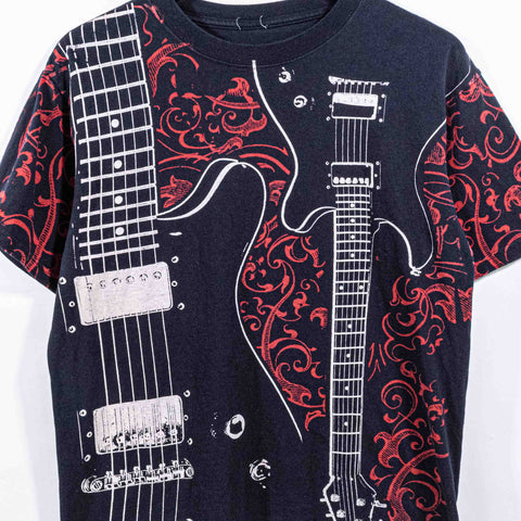Liquid Blue Guitar AOP All Over T-Shirt