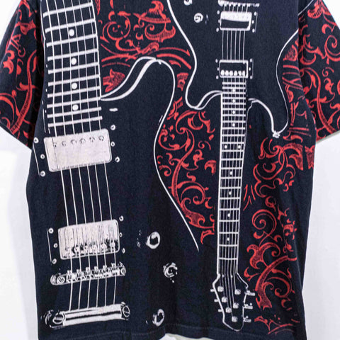 Liquid Blue Guitar AOP All Over T-Shirt