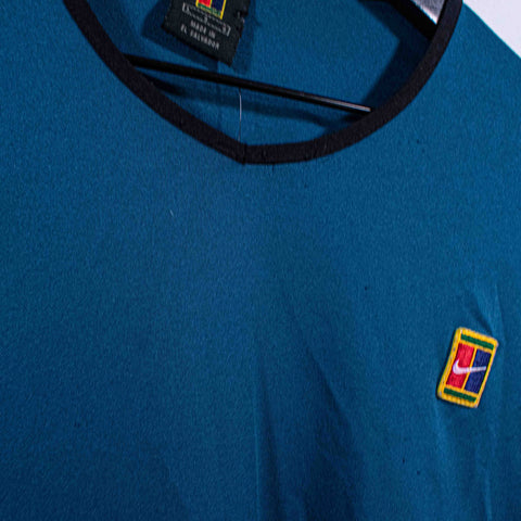 Nike Fit Tennis Court Challenge Long Sleeve Jersey Pullover