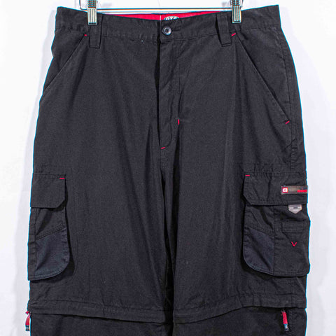 OTB Convertible Baggy Cargo Pants Shorts