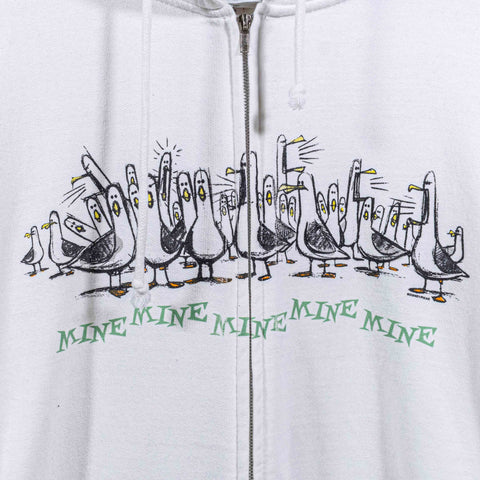 Disney Finding Nemo Seagull Mine Zip Hoodie Sweatshirt