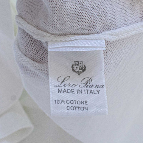 Loro Piana Knit Pullover Longsleeve Shirt Made in Italy