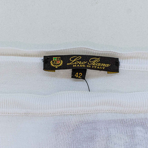 Loro Piana Knit Pullover Longsleeve Shirt Made in Italy