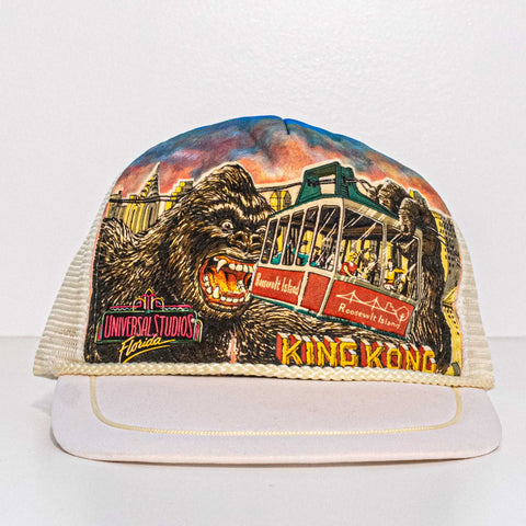 King Kong Movie Ride Universal Studios Mesh Trucker Snapback Hat
