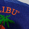 Malibu Rum Floral Hawaiian Snapback Hat