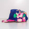 Malibu Rum Floral Hawaiian Snapback Hat