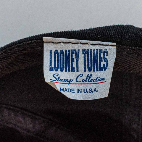 Bugs Bunny Taz Looney Tunes Stamp Snapback Hat