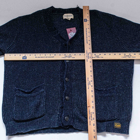 Denim & Supply Ralph Lauren Waffle Knit Cardigan Sweater