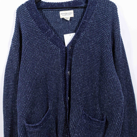 Denim & Supply Ralph Lauren Waffle Knit Cardigan Sweater