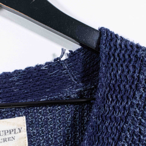 Denim & Supply Ralph Lauren Waffle Knit Cardigan Sweater