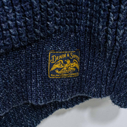 Denim & Supply Ralph Lauren Waffle Knit Cardigan Sweater