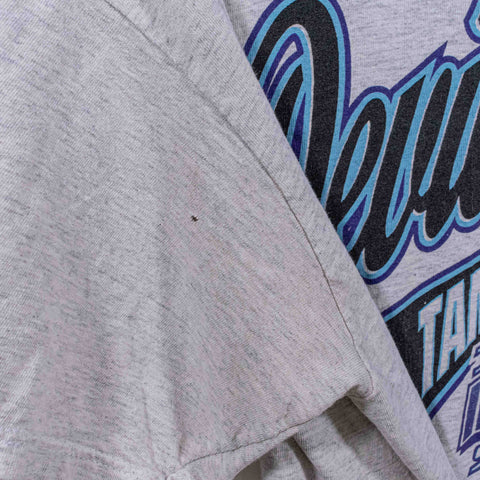 Tampa Bay Devil Rays MLB Inaugural Season T-Shirt Baseball Logo Athletic