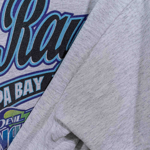 Tampa Bay Devil Rays MLB Inaugural Season T-Shirt Baseball Logo Athletic