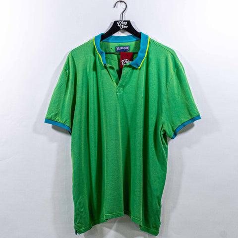 Vilebrequin Turtle Two Tone Polo Shirt