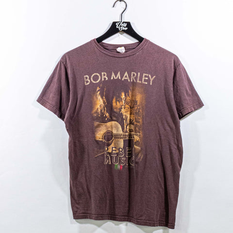 Bob Marley Rebel Music T-Shirt Reggae Rasta