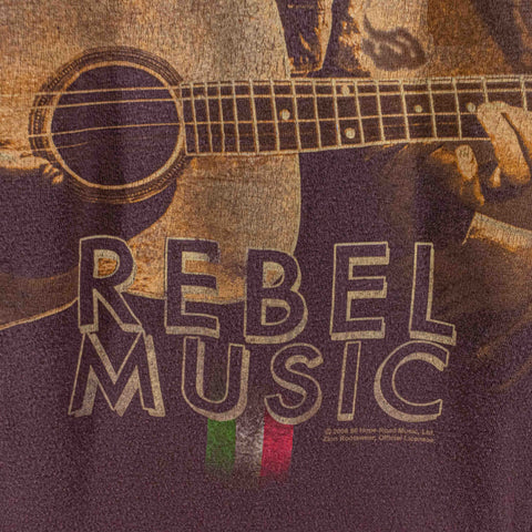 Bob Marley Rebel Music T-Shirt Reggae Rasta
