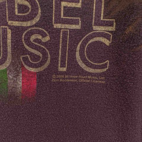 Bob Marley Rebel Music T-Shirt Reggae Rasta