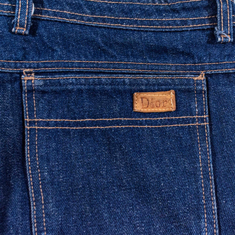 Dior Sport Denim Jeans Talon 42 Zipper