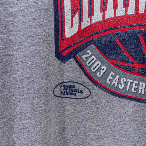 New Jersey Nets NBA 2003 Eastern Conference Champions T-Shirt Reebok