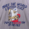 New York Punch A Boston Fan In The Face T-Shirt Joke Funny
