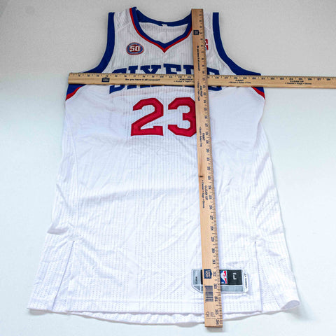 2012 2013 Philadelphia 76ers Adidas Jason Richardson Authentic Jersey Signed