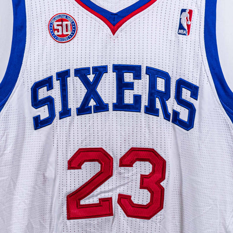 2012 2013 Philadelphia 76ers Adidas Jason Richardson Authentic Jersey Signed