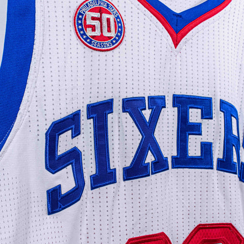 2012 2013 Philadelphia 76ers Adidas Jason Richardson Authentic Jersey Signed