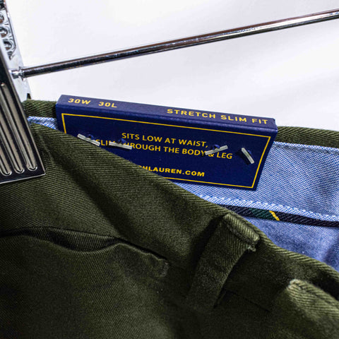 Polo Ralph Lauren Stretch Slim Fit Chino Pants
