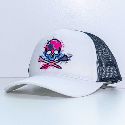 G/Fore Golf Splatter Skull & T's Snapback Hat