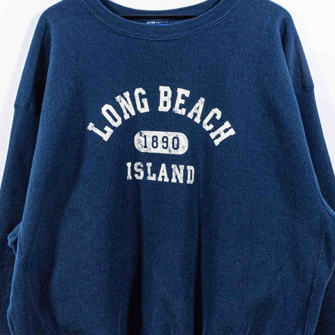 LBI Long Beach Island Sweatshirt Champion Reverse Weave
