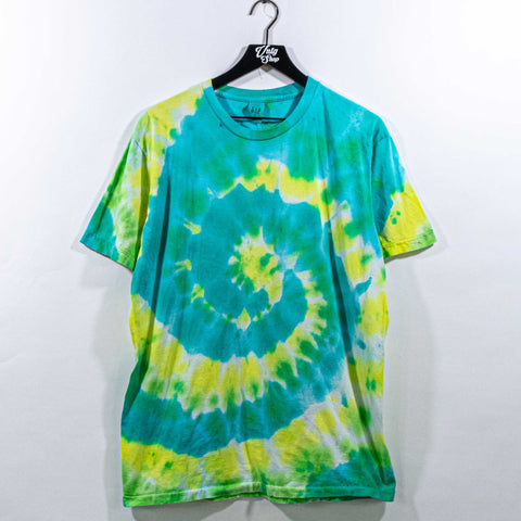 GAP Swirl Tie Dye Blank T-Shirt Single Stitch