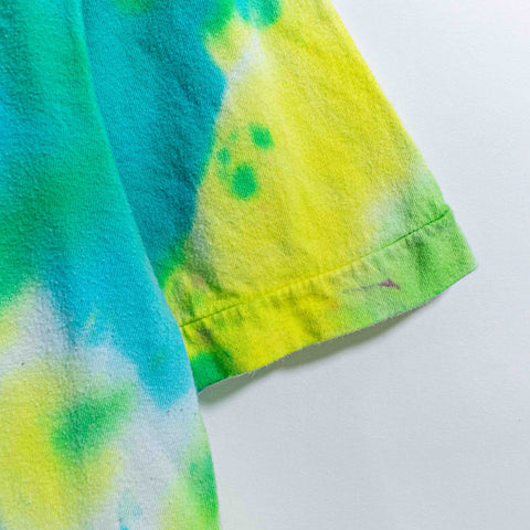 GAP Swirl Tie Dye Blank T-Shirt Single Stitch