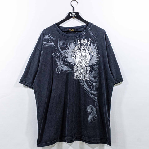 Phat Farm AOP Big Print T-Shirt Mall Goth