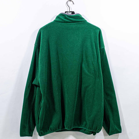 New York Jets Majestic 1/4 Zip Fleece Pullover