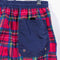 Chaps Ralph Lauren Plaid Spell Out Swim Trunks