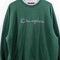 Champion Embroidered Spell Out Sweatshirt Double Collar