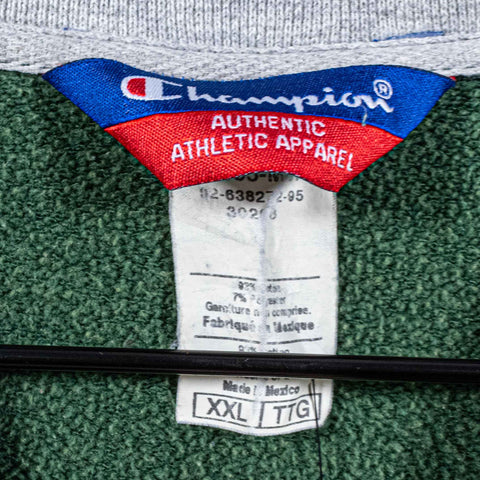 Champion Embroidered Spell Out Sweatshirt Double Collar