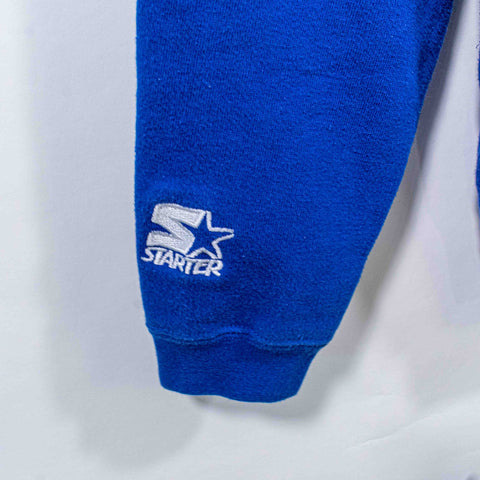 New York Giants Starter Henley Hoodie Sweatshirt NFL