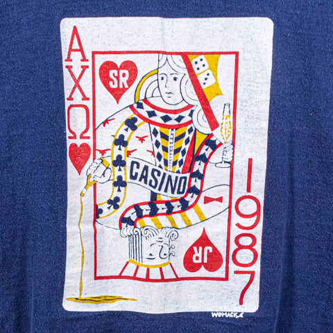 Alpha Chi Omega Frat Jr Sr Casino Party 1987 T-Shirt